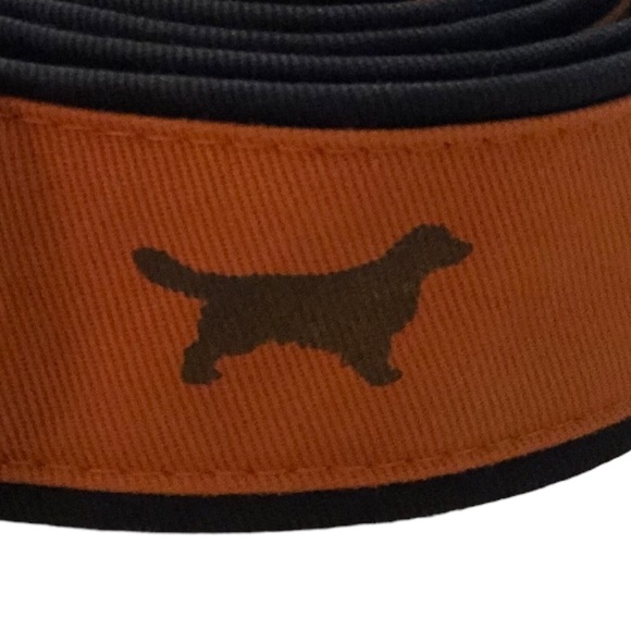 J Crew Golden Retriever Dog Leather Belt - Picture 7 of 15